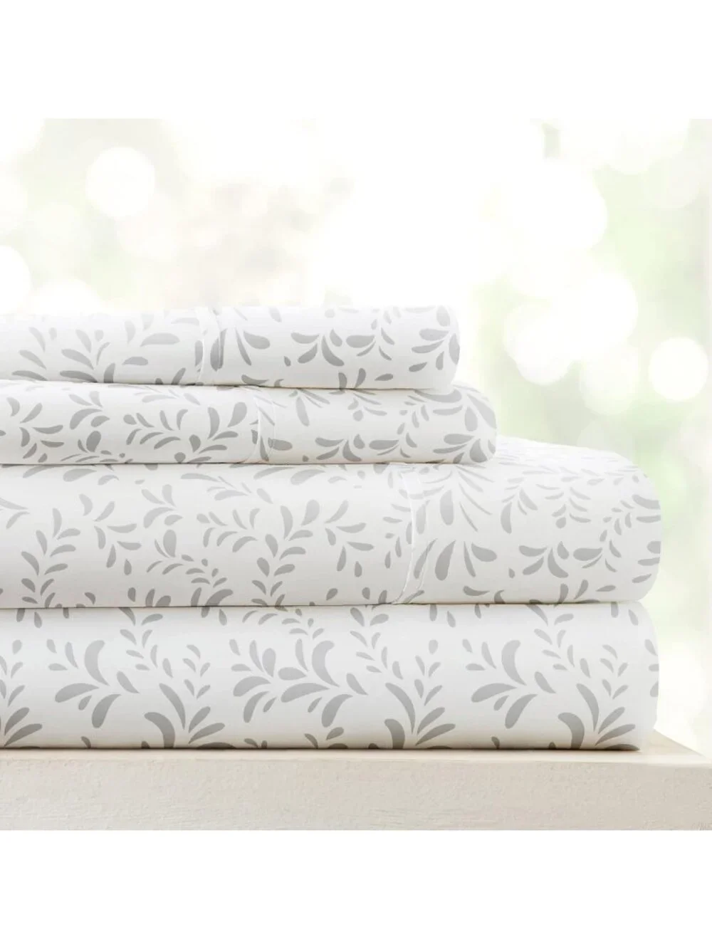 Ultra Soft Microfiber Full Sheet Set - 4 Piece, Deep Pocket, Wrinkle-Free